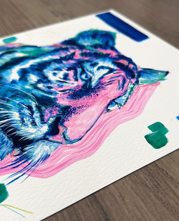 Olympic Tigress 1 - Limited Edition Print