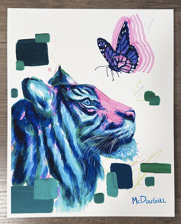 Olympic Tigress 2 - Limited Edition Print