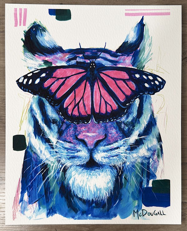 Olympic Tigress 3 - Limited Edition Print