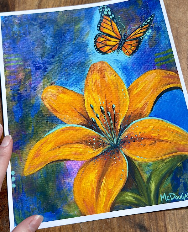 On To Something New Print